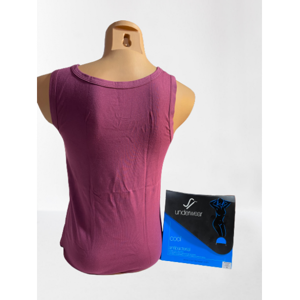 Sİ-YU TEKSTİL WA 003 ANTİBAKTERİYEL KADIN İÇ GİYİM ATLET - 4