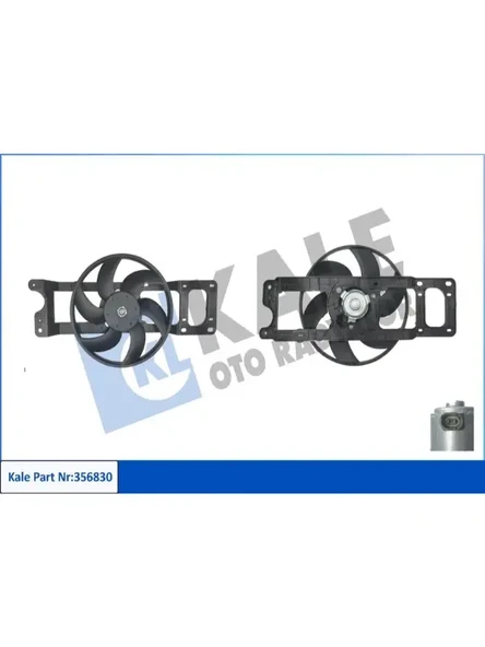 FAN MOTORU DACIA LOGAN LS 2004 2012 CLIO II KANGOO 1,2 1,4