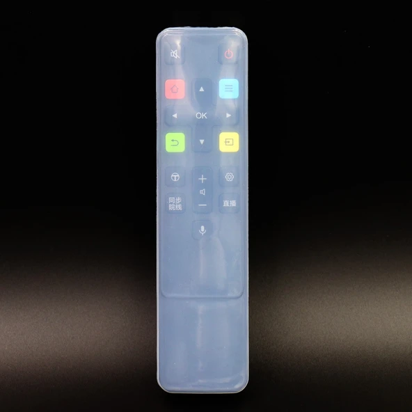 TCL 4A Kumanda Silikon Koruyucu Kılıf 5'li Set Suya ve Toza Dayanıklı - 2