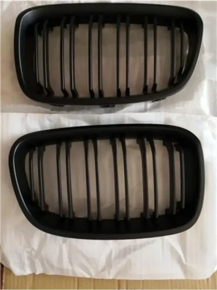 ÖN PANJUR MAT SIYAH ÇIFT ÇITALI SET BMW F20  2011-2014