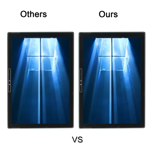 Microsoft Surface Pro 4 12.3 Inç Tam Ekran 0.3mm 9H Temperli Cam Ekran Koruyucu - 4