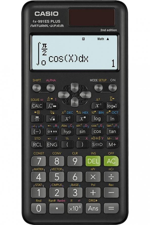 Casio Fx-991 ES Plus 2. Versiyon Bilimsel Fonksiyonlu Hesap Makinesi