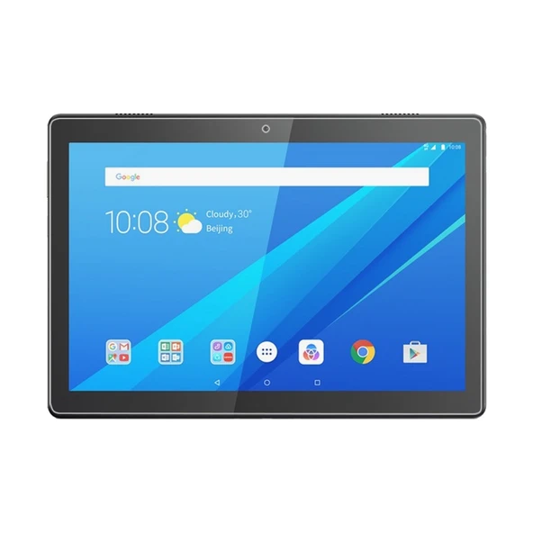 Lenovo Tab M10 Uyumlu 9H Sertlikte 04mm Patlamaya Dayanıklı Temperli Cam Ekran Koruyucu - 2