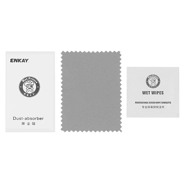 ENKAY Hat-Prince 38mm Çaplı Yuvarlak Kadran Akıllı Saat İçin 0.2mm 9H Sertlikte 2.15D Kavisli Patlamaya Dayanıklı Temperli Cam Ekran Koruyucu - 7