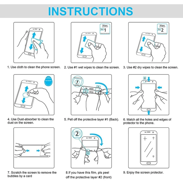 Lenovo Tab M10 Uyumlu 9H Sertlikte 04mm Patlamaya Dayanıklı Temperli Cam Ekran Koruyucu - 4