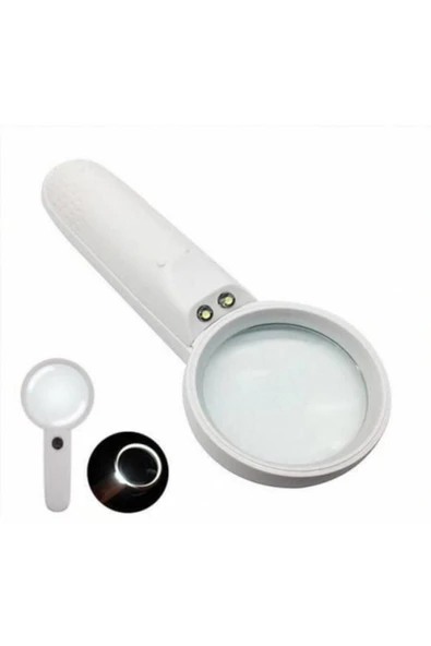 Nikula Işıklı Büyüteç Led Aydınlatmalı 75mm 3x Büyütme - 2