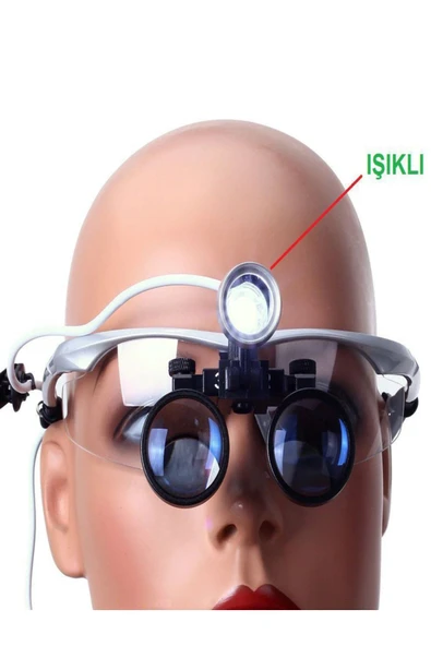 Nikula Gözlük Siyah Renk Tıbbi Cerrahi Büyüteç - 2