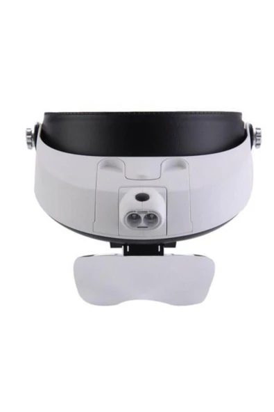 Bosile Çok Fonksiyonlu 5 Mercekli Yön Ayarlı Işıklı Kafa Büyüteci Mg81001-g - 5