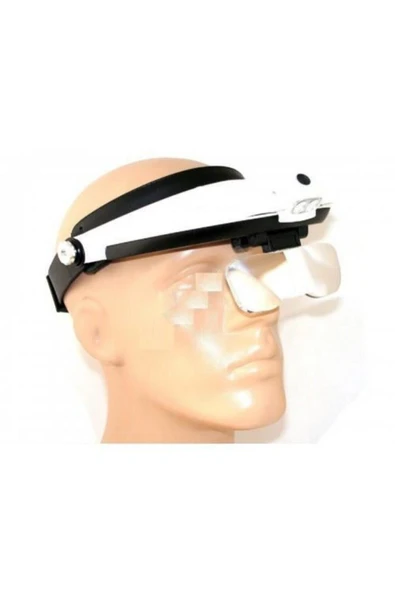 Nikula Çok Fonksiyonlu 5 Mercekli Yön Ayarlı Işıklı Kafa Büyüteci Mg81001-g - 3