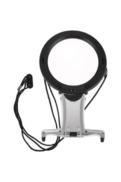 Bosile Boyun Askılı Led Işıklı Ayaklı Büyüteç - 5