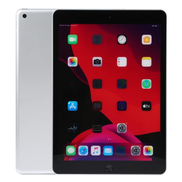iPad 10.2 inç 2021 Renkli Ekran Çalışmayan Sahte Gösterim Modeli Gri