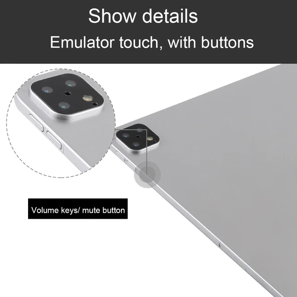 iPad Pro 11 inç 2020 Sahte Gösterim Modeli Siyah Ekran Çalışmayan Gümüş - 5