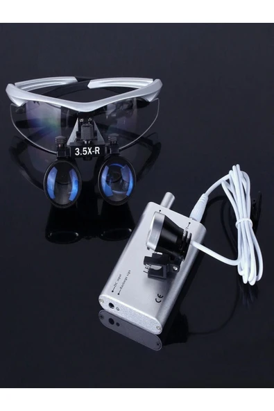 Bosile Gözlük Siyah Renk Tıbbi Cerrahi Büyüteç - Resim 5