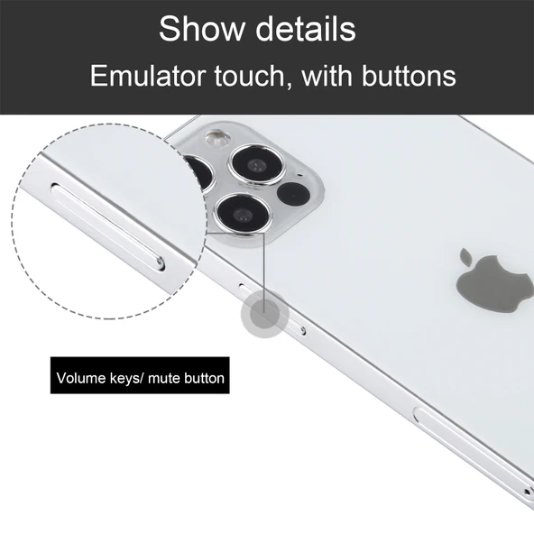 iPhone 12 Pro Max Sahte Gösterim Modeli Renkli Ekran Gri - 5