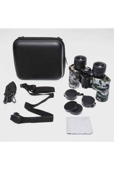 Bosile 7x30 Profesyonel Su Geçirmez El Dürbünü 1000m/137m Kamuflaj