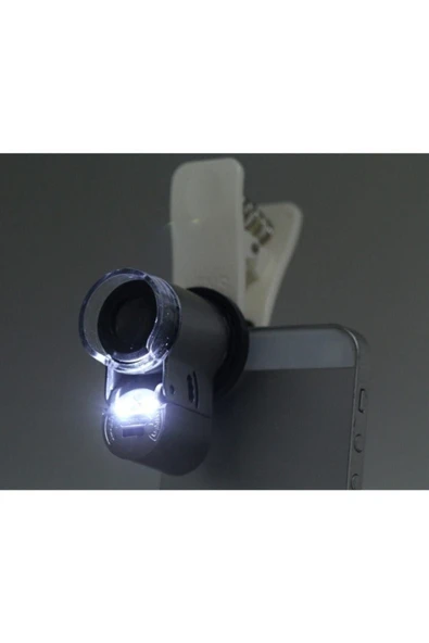 Bosile Büyüteç 60x Büyütme. Klipsli, Her Telefona Uyar - 4