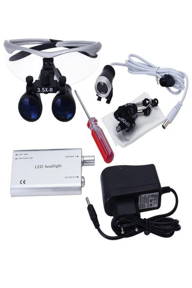 Nikula Gözlük Siyah Renk Tıbbi Cerrahi Büyüteç - 6