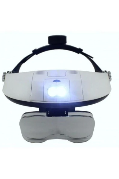 Bosile Mg81001-h Çok Fonksiyonlu Başlık Tip Işıklı Büyüteç 5 Mercekli - 4