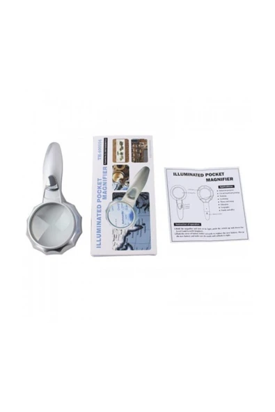 Bosile Led Işıklı Büyüteç 6 Ledli - Resim 3