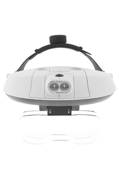 Bosile Kafa Tipi Işıklı Büyüteç 5 Mercekli N:mg81001-h - 2