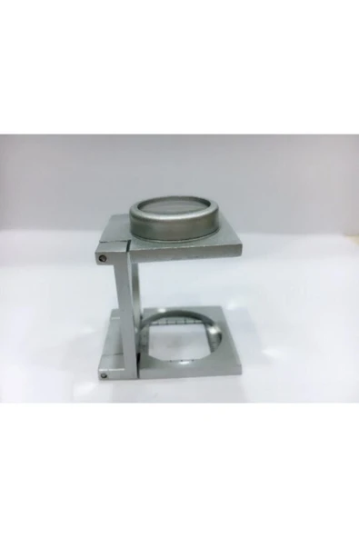 Bosile Büyüteç Lup Dokumacı Büyüteci Full Çelik Katlanabilir 20 Mm - 6