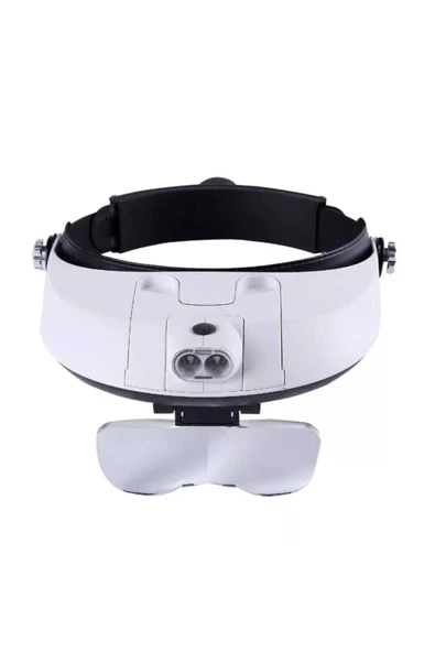 Nikula Kalıcı Makyaj Ipek Kirpik Işlemleri Için Çift Ledli Loop Gözlük - 4