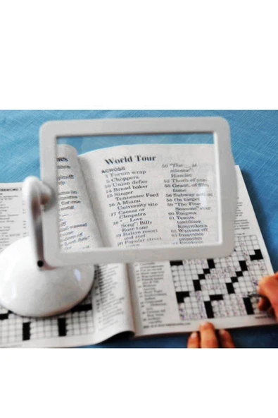 Nikula 3x 360 Derece Döndürme Ekranlı, Çok Fonksiyonlu Masaüstü Büyüteç - 6