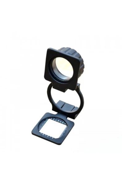 Bosile Tekstilciler Için Kumaş Kontrolü Büyüteç Metal 15x