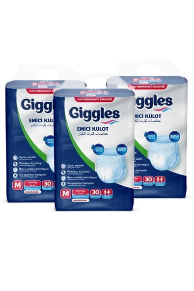 Yetişkin Emici Külot Medium 30'lu 3 Paket 90 Adet - 2