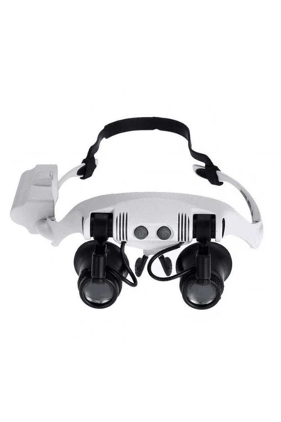 Nikula Çıft Gözlü 10x-15x-20x25x Mercekli Gözlük Büyüteç - 3