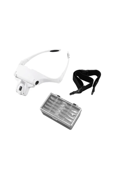 LANDVİEW Gözlük Tipi Işıklı Ledli Büyüteç