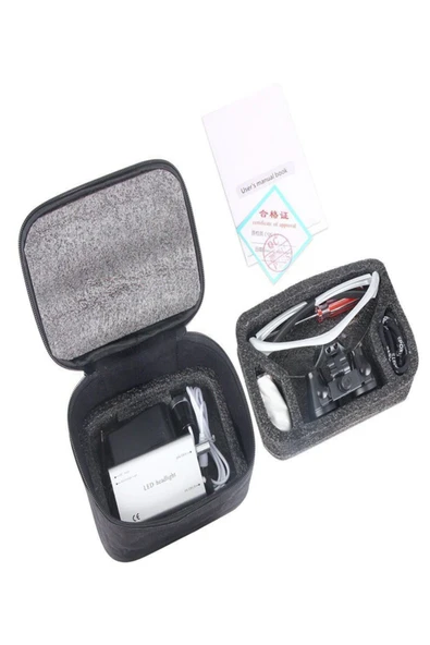 Nikula Gözlük Siyah Renk Tıbbi Cerrahi Büyüteç - 7