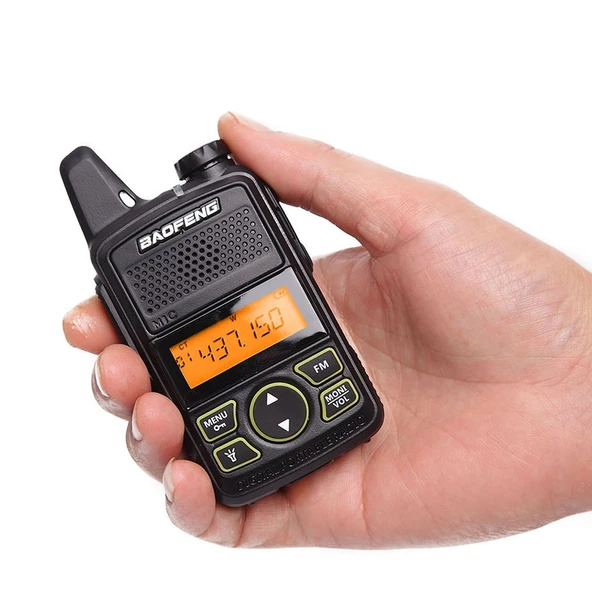 BaoFeng BF-T1 Tek Bant El Telsizi ABD Prizli - 7