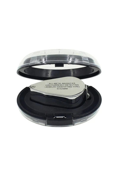 Bosile 40x Büyütme Metal Lup 40xmetal