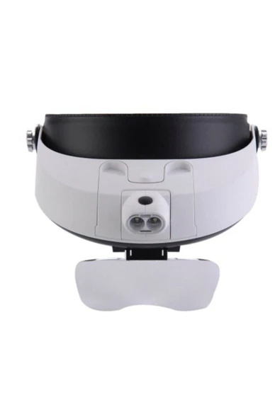 Nikula 5 Mercekli Çok Fonksiyonlu Profesyonel Başlık Tip Işıklı Büyüteç - 4