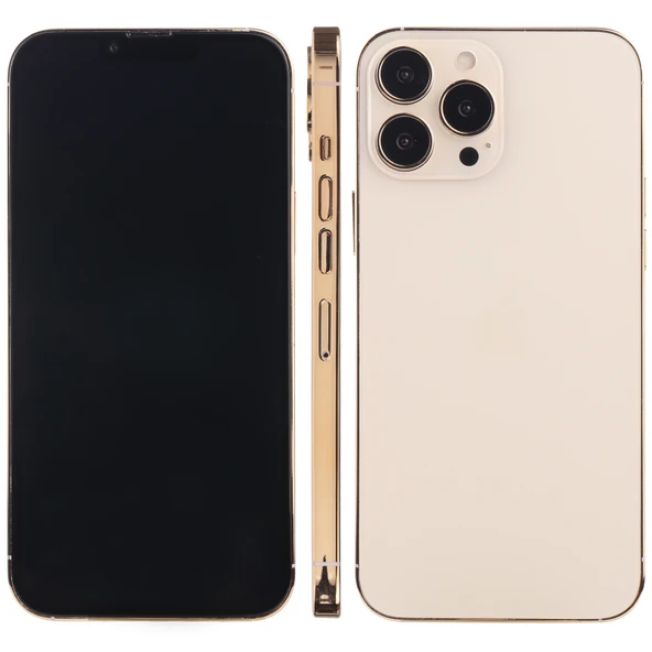 iPhone 13 Pro Sahte Gösterim Modeli Siyah Ekran Altın Renk