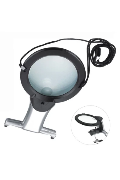 Nikula Boyun Askılı Led Işıklı Ayaklı Büyüteç