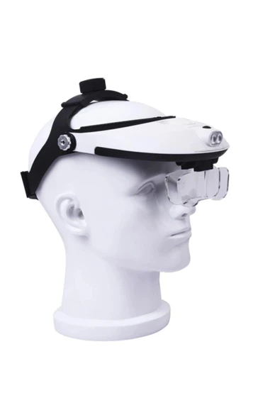 Nikula Işıklı Kafa Büyüteci Tamirci Büyüteci 5 Lensli Mg-81001h - 2