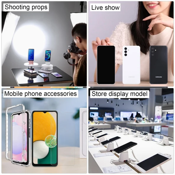 Samsung Galaxy A13 4G Beyaz Ekran Çalışmayan Sahte Dummy Telefon Modeli - 5