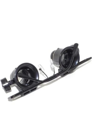 Bosile No.9892a-ıı Gözlük Tip Kuyumcu Saatçi Çift Led Işıklı 20x Büyüteci - 4