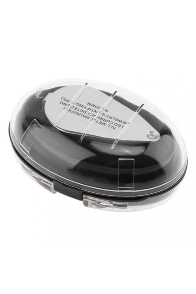 Bosile Mini Led Işıklı Büyüteç Full Çelik Büyüteç Lup Mercek Kuyumcu Büyüteci - 6