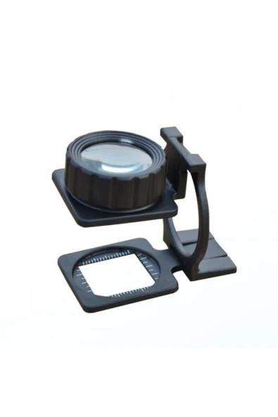 Bosile Tekstilciler Için Kumaş Kontrolü Büyüteç Metal 15x - 5