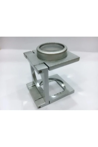 Bosile Büyüteç Lup Dokumacı Büyüteci Full Çelik Katlanabilir 20 Mm - 5