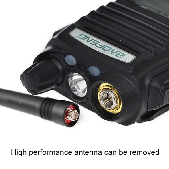 BaoFeng UV-82 5W Çift Bantlı El Telsizi FM VHF UHF - 7