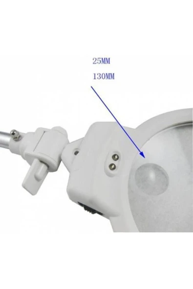 Nikula 130mm Masa Üstü Işıklı Büyüteç Çalışma Lambası Lup Mercek Akrobat Büyüteç - 5