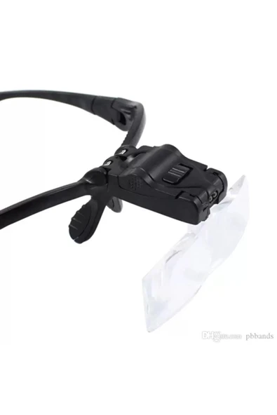 Nikula Işıklı Gözlük Büyüteç - 5 Farklı Lens - 3