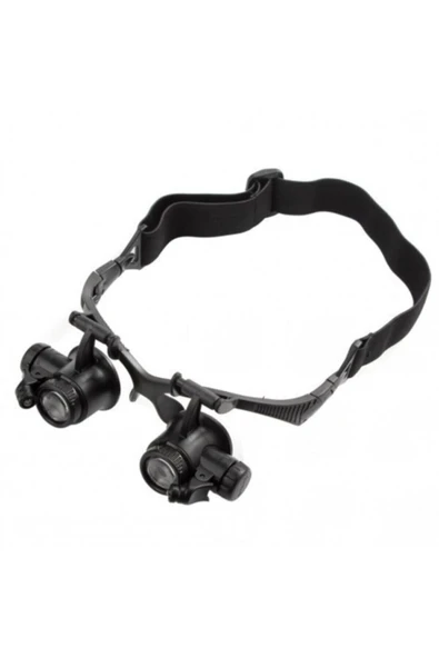 Bosile Gözlük Modeli 10x 15x 20x 25x Lens,2led Işıklı,büyüteç - 3
