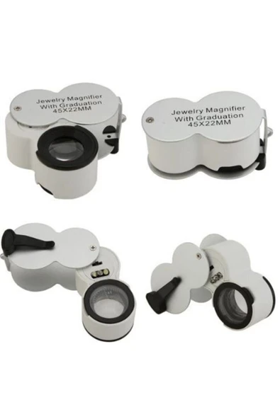 Bosile Mini Işıklı Lup Mercek - Resim 3