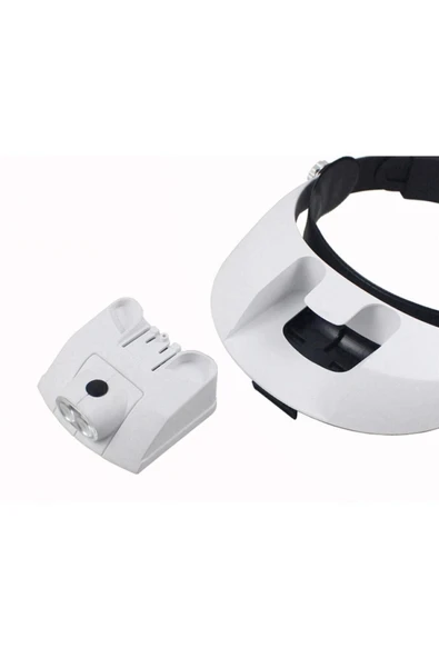 Nikula 81001-g Işıklı Büyüteçli Gözlük 5 Farklı Mercek Kafa Büyütec - 5