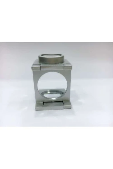 Nikula Büyüteç Lup Dokumacı Büyüteci Full Çelik Katlanabilir 20 Mm - 4